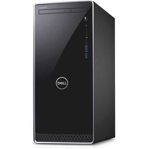 델 2019 Dell Inspiron Desktop Computer 9th Gen Intel Hexa Core i5 9400 up to 4.1GHz 8GB DDR4 RAM, 1TB 7200RPM HDD + 512GB SSD DVDRW WiFi Bluetooth USB 3.1 HDMI Keyboard & Mous