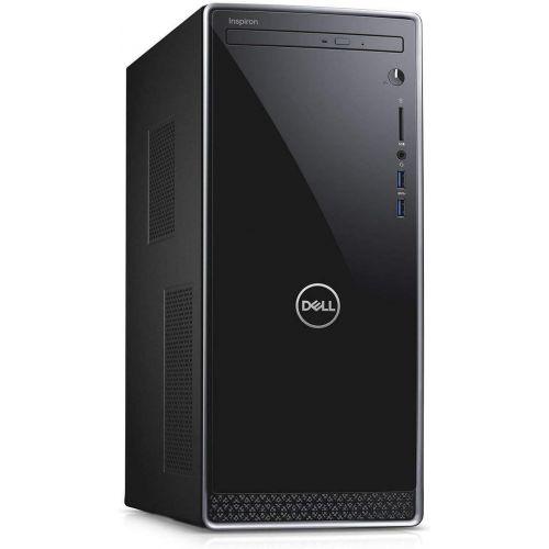 델 2019 Dell Inspiron Desktop Computer 9th Gen Intel Hexa Core i5 9400 up to 4.1GHz 8GB DDR4 RAM, 1TB 7200RPM HDD + 512GB SSD DVDRW WiFi Bluetooth USB 3.1 HDMI Keyboard & Mous