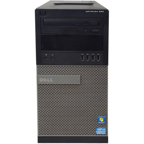 델 Dell Optiplex 990 MT Intel Core i7 3.40GHz 4GB 250GB DVD RW Windows 7 64 bit