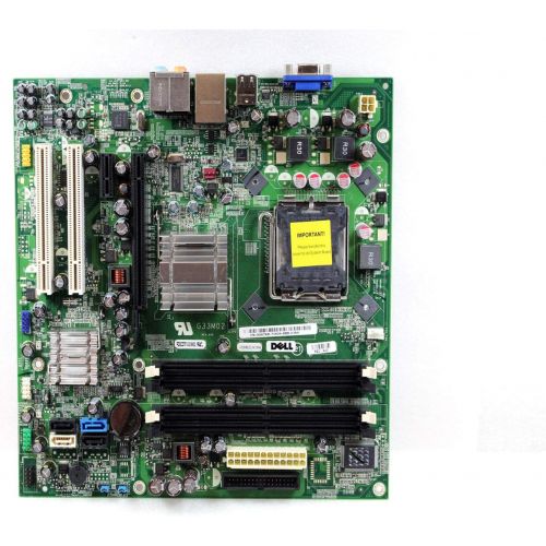 델 Genuine Dell Version G33M02 For Inspiron 530 530s, Vostro 200 400, Systems Intel G33 Express DDR2 SDRAM Motherboard Logic Board Main Board Compatible Part Numbers: G33M02, G679R, K