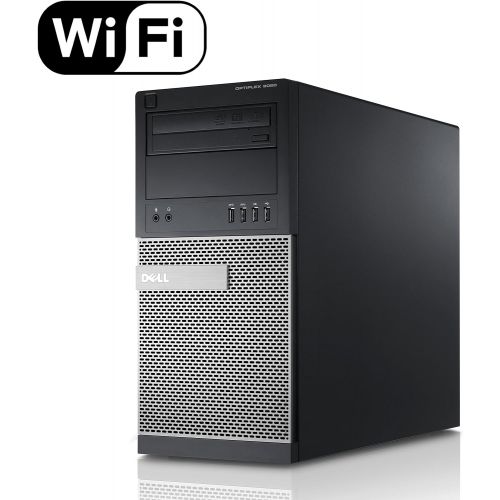 델 Flagship Dell Optiplex 9020 Small Form Factor Business Desktop Intel Quad Core i5 4590 up to 3.7GHz, 8GB DDR3, 256GB SSD, DVD±RW, WLAN, USB 3.0, Keyboard/Mouse Included，Windows 7