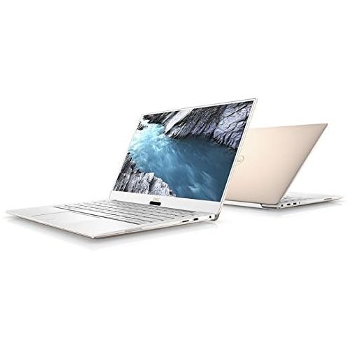 델 Dell XPS 9370 Laptop, 13.3 UHD (3840 x 2160) InfinityEdge Touch Display, 8th Gen Intel Core i7 8550U, 8GB RAM, 256 GB SSD, Fingerprint Reader, Windows 10, Rose Gold