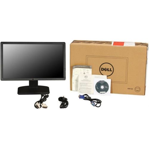 델 Dell E Series E2013H Black 20 1600 x 900 5ms 60Hz Monitor, 250 cd/m2, DVI D, VGA, Tilt, VESA Compatible