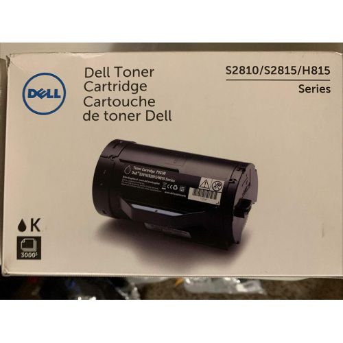 델 Dell 2104295 F9G3N Black Toner Cartridge Standard (KNRMF)