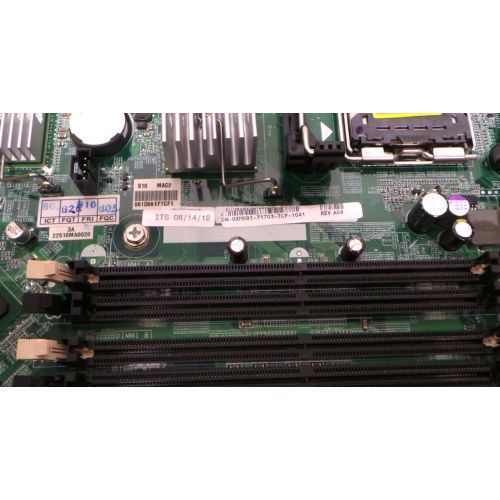 델 Genuine Dell XM091 RH822 Motherboard Mainboard System Board For the PowerEdge 840 Generation II System, Chipset Intel 3000, Supported CPUs: Dual Core Intel Xeon processor 3000 Sequ