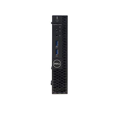 델 Dell Optiplex 3070 MFF Micro Form Factor Desktop 9th Gen Intel Core i5 9500T 6 Core up to 3.70 GHz CPU, 16GB DDR4 Memory, 512GB SSD, Intel UHD Graphics 630, Windows 10 Pro (64 bi