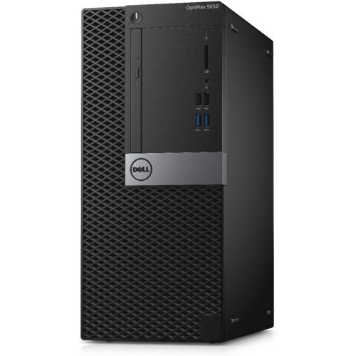 델 Dell RTRPY OptiPlex 5050 Mini Tower Desktop with Intel Core i5 7500, 8GB RAM, 500GB HDD, Black