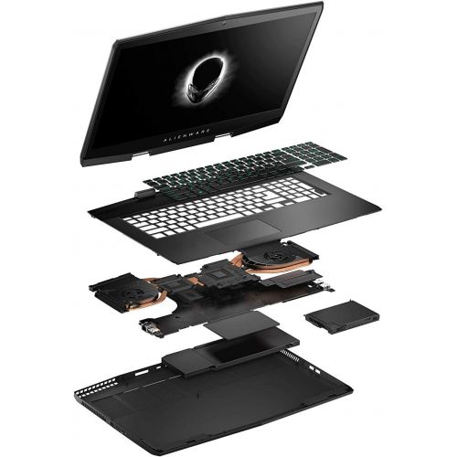 델 Dell Alienware M17, 17.3 Full HD 60Hz IPS VR Ready Gaming Laptop, 9th Gen Intel Hexa Core i7 9750H, 16GB DDR4, 256GB PCIe SSD, 1TB SSHD, 6GB GeForce RTX 2060 Backlit KB Thunderbolt