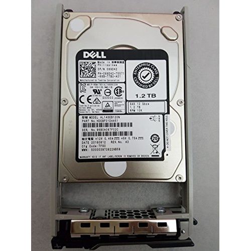 델 Dell 089D42 1.2TB 10K SAS 12GB/s 2.5 PE Series 13G PowerEdge Servers