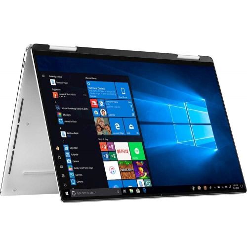 델 Dell XPS 13 7390 13.4 inch FHD+ Touchscreen 256GB SSD 10th Gen i7 2 in 1 Laptop (8GB RAM, i7 1065G7, Fingerprint Reader, Windows 10 Home) Platinum Silver