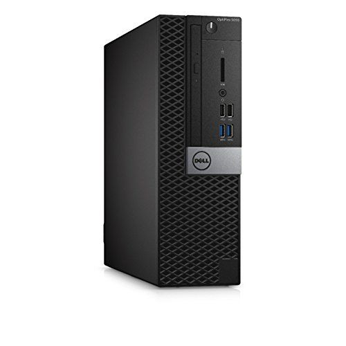 델 Dell H60K4 OptiPlex 5050 Small Form Factor Desktop, Intel Core i5 7500, 8GB RAM, 500GB HDD, Black