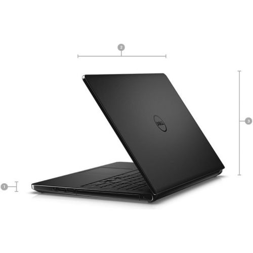 델 2017 Dell Inspiron 15.6 HD Truelife LED Backlit High Performance Laptop PC, Intel Core i7 7500U 2.7GHz, 8GB DDR4, 512GB SSD, DVD, HDMI, Bluetooth, WIFI, Webcam, Windows 10 Professi