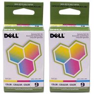 Dell MK991 Series 9 926 V305 Color Ink Cartridge (2 Pack) in Retail Packaging