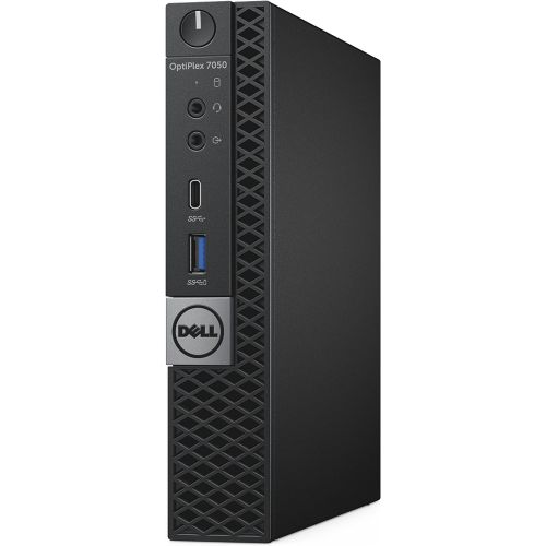 델 Dell OptiPlex 7050 Micro Form Factor Desktop Computer, Intel Core i7 7700T, 8GB DDR4, 128GB Solid State Drive, Windows 10 Pro (F9WXM)