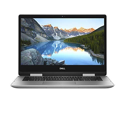 델 Dell Inspiron 2 in 1 14 Touch Screen Laptop Intel Core i7 8GB Memory 256GB Solid State Drive Silver