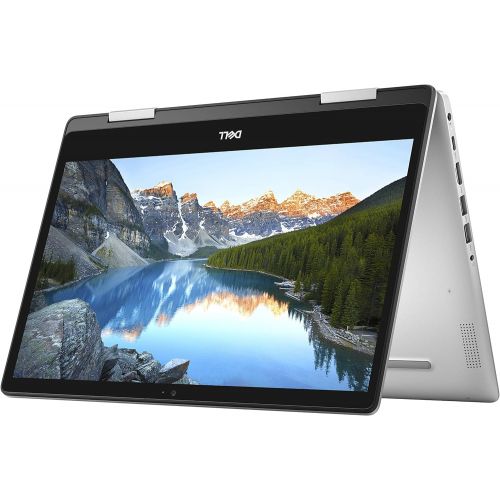 델 Dell Inspiron 2 in 1 14 Touch Screen Laptop Intel Core i7 8GB Memory 256GB Solid State Drive Silver