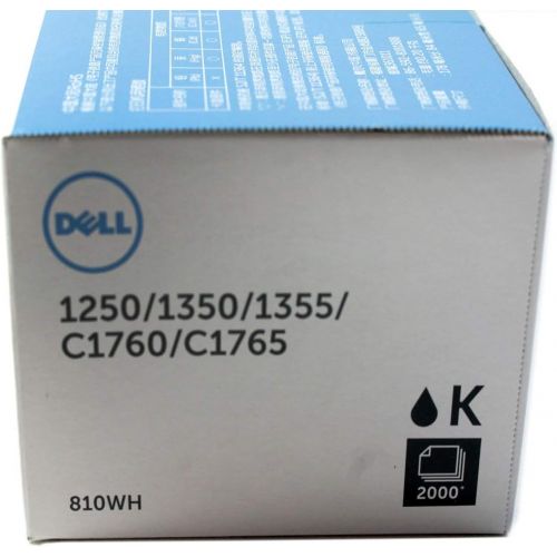 델 Dell 810WH Toner Cartridge (Black) in Retail Packaging DLL810WH