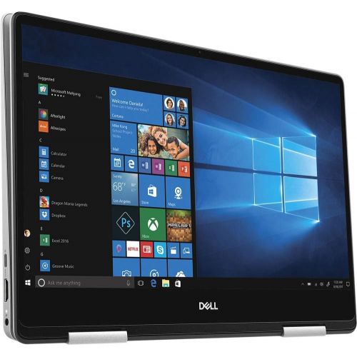 델 Dell Inspiron 13 7000 2 in 1 Premium 2019, 13.3 4K UHD IPS Touchscreen Laptop, Intel Quad Core i7 8565U, 16GB DDR4, 512GB PCIe SSD, HD Webcam HDMI USB C WiFi Backlit KB Fingerprint