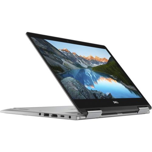 델 Dell Inspiron 13 7373 13.3 Inch 256GB SSD Core i7 2 in 1 Touch Screen Laptop (16GB RAM, Intel Core i7 8550U, Windows 10 Home) I7373 7227GRY Era Gray