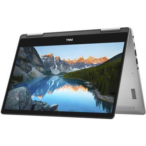 델 Dell Inspiron 13 7373 13.3 Inch 256GB SSD Core i7 2 in 1 Touch Screen Laptop (16GB RAM, Intel Core i7 8550U, Windows 10 Home) I7373 7227GRY Era Gray