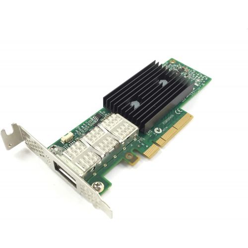 델 Dell MCX353A FCBT Mellanox ConnectX 3 VPI CX353A FDR InfiniBand 56GbE/40GbE Single QSFP+ RDMA