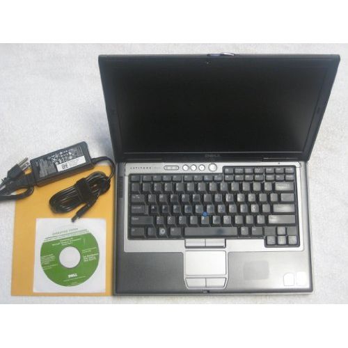 델 Dell Latitude D620 14.1 Laptop with Dell Reinstallation XP Professional Disk (Intel Duo Core 1.66Ghz, 60GB Hard Drive, 1024Mb RAM, DVD/CDRW Drive, Wifi, XP Professional)