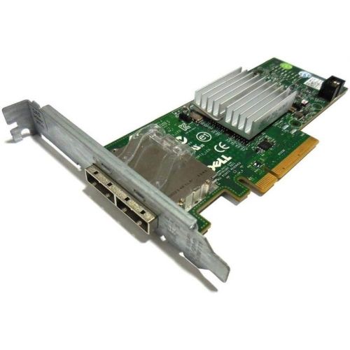 델 Dell SAS External Dual Ports PCI E 6GB/S Host Bus Server Adapter 12DNW 342 0910 Consumer Electronics