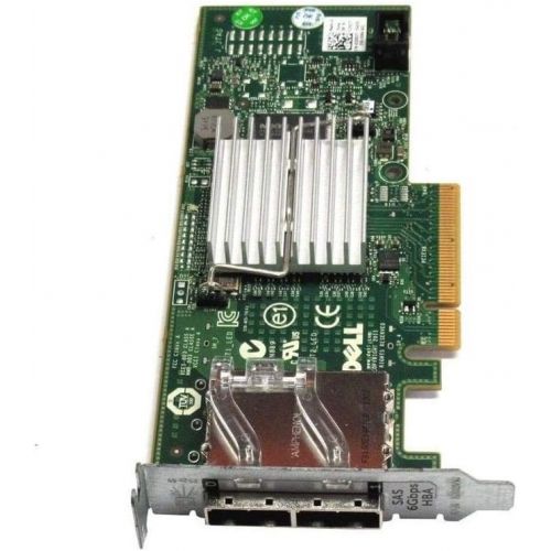 델 Dell SAS External Dual Ports PCI E 6GB/S Host Bus Server Adapter 12DNW 342 0910 Consumer Electronics