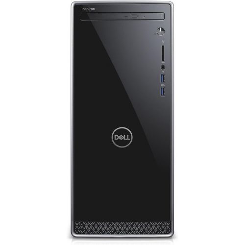 델 Dell Inspiron i3670 Desktop 8th Gen Intel Core i7 8700 6 Core up to 4.60 GHz, 16GB DDR4 Memory, 2TB SATA Hard Drive, 2GB Nvidia GeForce GT 1030, DVD Burner, Windows 10 Pro