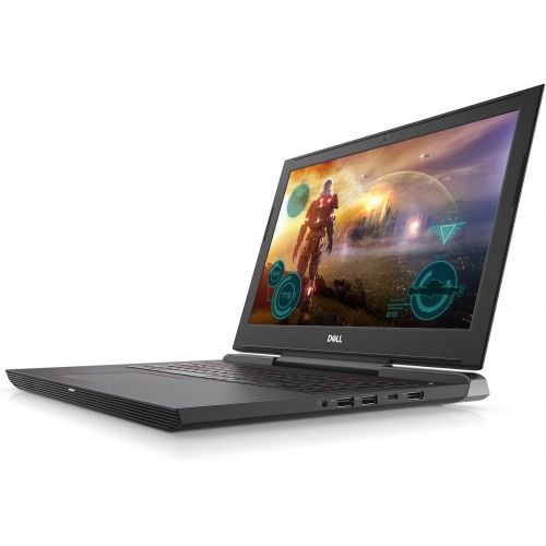 델 Dell Gaming Laptop G5587 5859BLK PUS G5 15.6 LED Anti Glare Display 8th Gen Intel i5 Processor 8GB Memory 128GB SSD+1TB HDD NVIDIA GeForce GTX 1060 6GB, Licorice