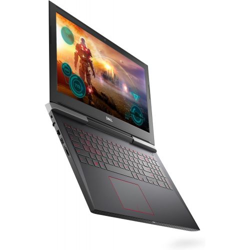 델 Dell Gaming Laptop G5587 5859BLK PUS G5 15.6 LED Anti Glare Display 8th Gen Intel i5 Processor 8GB Memory 128GB SSD+1TB HDD NVIDIA GeForce GTX 1060 6GB, Licorice