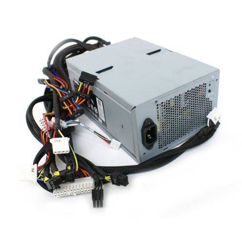 델 Genuine Dell 1000W Watt U662D, UR006, H1000E 01 XPS 730 730X Tower, Alienware Area 51 ALX Tower Power Supply Unit Brick PSU with Wiring Harness Compatible Part Numbers: U662D, UR00