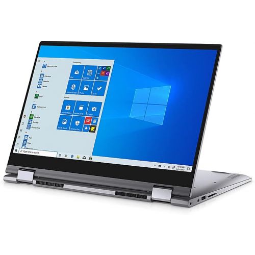 델 Dell Inspiron 14 5000 5406 2 in 1 Laptop 14 FHD Touchscreen 11th Gen Intel Quad Core i7 1165G7 8GB RAM 1TB SSD Iris Xe Graphics Fingerprint Reader Backlit Keyboard USB C MaxxAudio