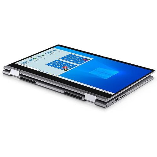 델 Dell Inspiron 14 5000 5406 2 in 1 Laptop 14 FHD Touchscreen 11th Gen Intel Quad Core i7 1165G7 8GB RAM 1TB SSD Iris Xe Graphics Fingerprint Reader Backlit Keyboard USB C MaxxAudio