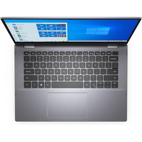 델 Dell Inspiron 14 5000 5406 2 in 1 Laptop 14 FHD Touchscreen 11th Gen Intel Quad Core i7 1165G7 8GB RAM 1TB SSD Iris Xe Graphics Fingerprint Reader Backlit Keyboard USB C MaxxAudio