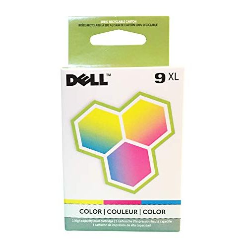 델 Dell MK993, 310 8387, 330 0972 (Series 9) Color High Capacity OEM Genuine Inkjet/Ink Cartridge Retail