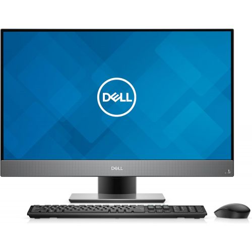 델 Dell i7777 5507SLV PUS Inspiron 27 Narrow Border Display 8th Gen Intel Core i5 Processor 8GB Memory 1TB Hard Drive UHD Graphics 630, Silver