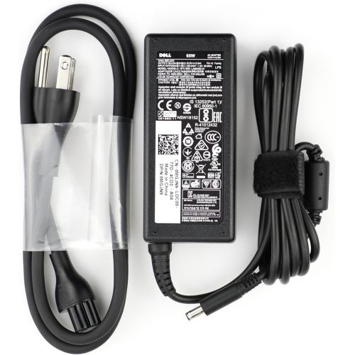 델 New Genuine OEM Original Dell 65W 4.5mm Tip Replacement AC adapter for Dell Inspiron 5551, Inspiron 5555, Inspiron 5558, Inspiron 5755, Inspiron 5758, Inspiron 7348, Inspiron 7558.