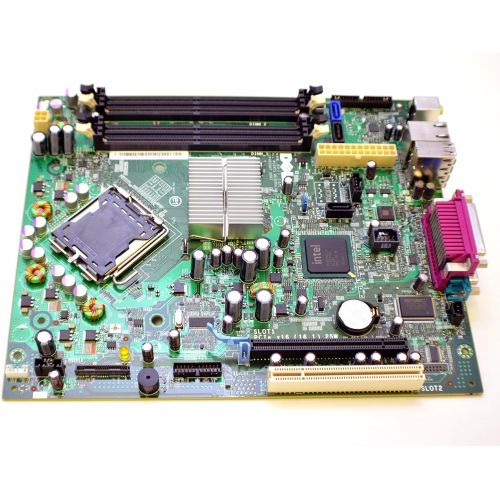 델 Dell New Genuine OEM Optiplex 755 SFF Small Form Factor Motherboard Main Logic System Board Intel LGA fits 760 PU052 WF810 JR269