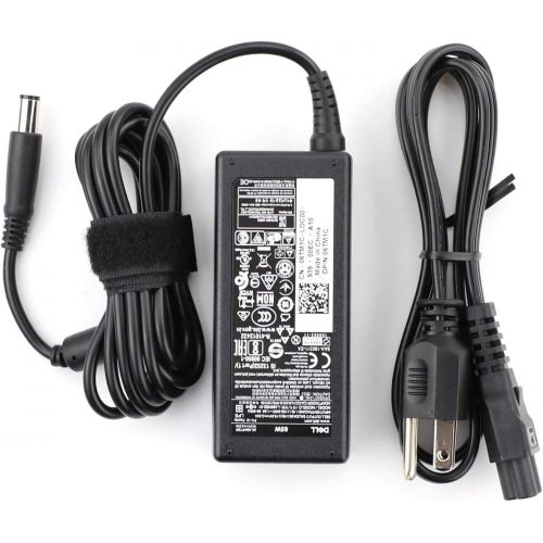 델 Dell Laptop AC Adapter Charger 65 Watt 19.5v 3.34a LA65NS2 01 Compatible with 09RN2C 6TM1C HA65NS5 00 A065R039L 7.4mm Tip