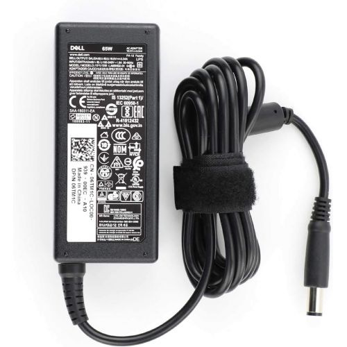 델 Dell Laptop AC Adapter Charger 65 Watt 19.5v 3.34a LA65NS2 01 Compatible with 09RN2C 6TM1C HA65NS5 00 A065R039L 7.4mm Tip