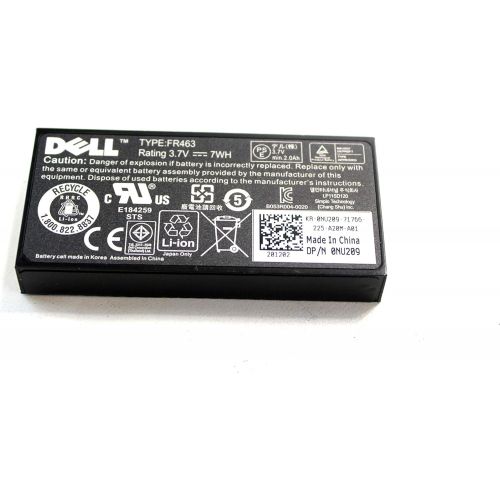 델 Dell New FR463 Battery for Poweredge Perc 5i 6i P9110 NU209 U8735 XJ547