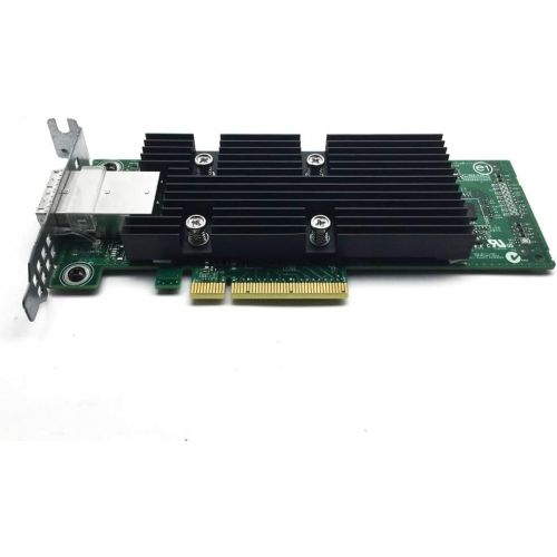 델 Dell 0T93GD 12G SAS HBA Low Profile Dual Port Host Bus Adapter D/PN: T93GD