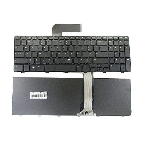 델 New Genuine Dell Inspiron 15R N5110 US Keyboard With Frame 4DFCJ 04DFCJ MP 10K73US 442