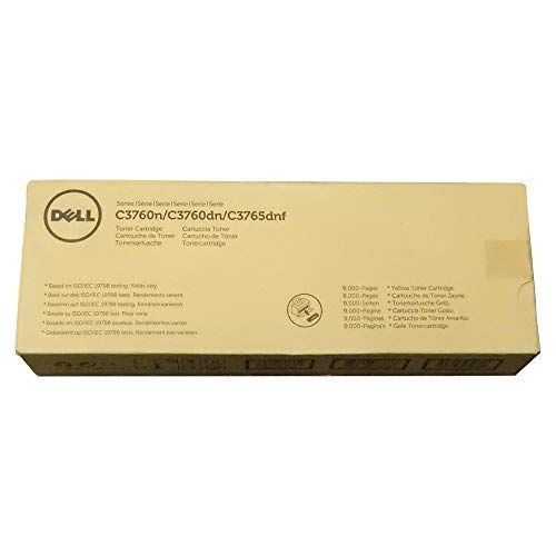 델 Dell 84JJX C3760 C3765 Toner Cartridge (Cyan) in Retail Packaging