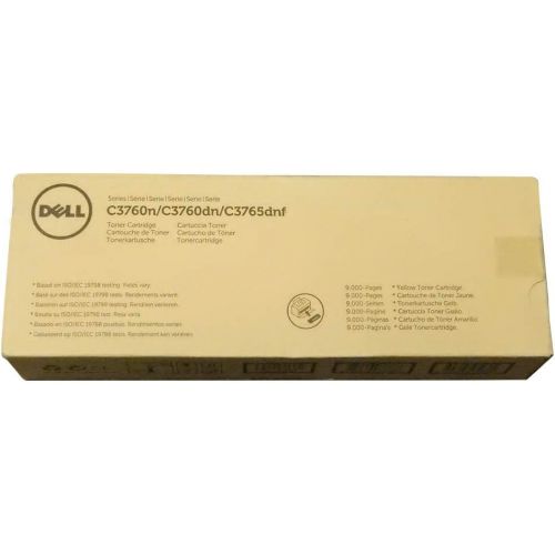 델 Dell 84JJX C3760 C3765 Toner Cartridge (Cyan) in Retail Packaging