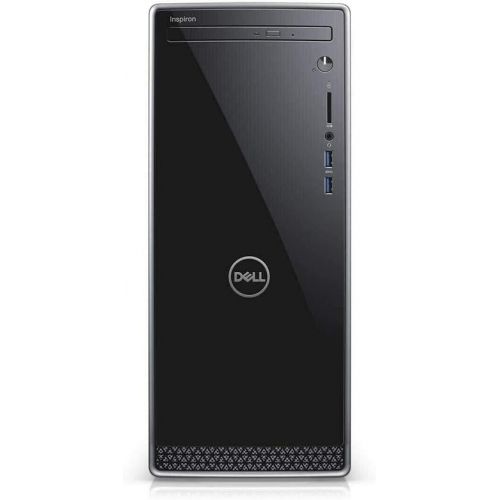 델 2021 Dell Inspiron 3671 Desktop Computer, 9th Gen Intel Core i7 9700, 16GB DDR4 RAM, 1TB HDD+ 256GB SSD, Intel UHD Graphics 630, HDMI, VGA, Windows 10, Black