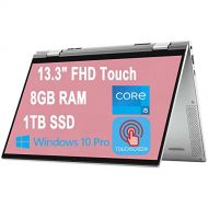 Dell Inspiron 13 7000 7306 2 in 1 Laptop 13.3 FHD Touchscreen 11th Gen Intel Quad Core i5 1135G7(Beats i7 10510U) 8GB RAM 1TB SSD Backlit Keyboard Fingerprint Thunderbolt MaxxAudio