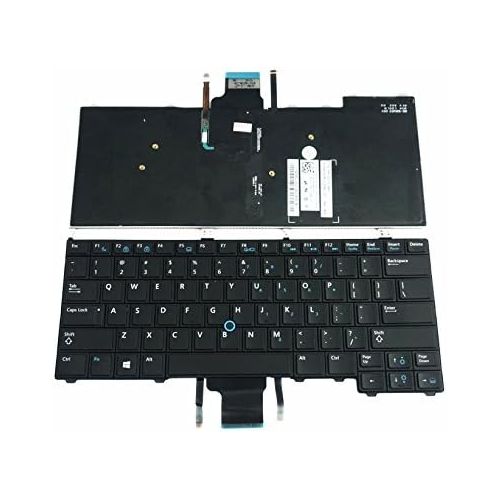 델 New for Dell Latitude 12 7000 E7240 E7440 08PP00 NSK LD0BC 01 Backlit Pointer Keyboard