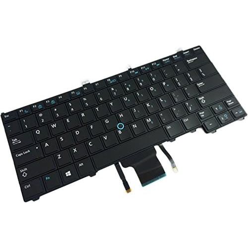 델 New for Dell Latitude 12 7000 E7240 E7440 08PP00 NSK LD0BC 01 Backlit Pointer Keyboard